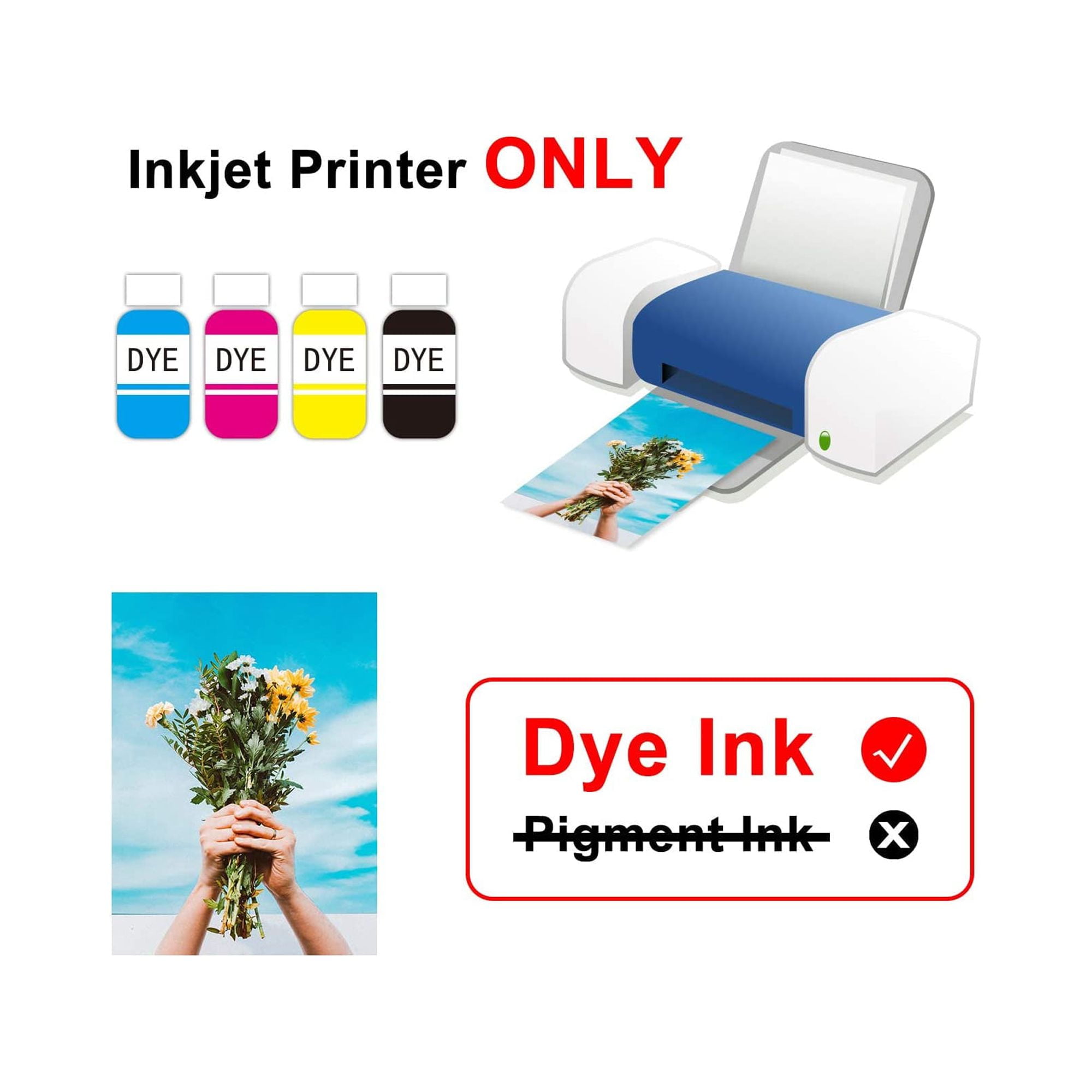 Koala Double Sided Glossy Photo Paper 11x17 inches 120gsm 32lb 100 Sheets for Inkjet Printer , Epson, HP, Canon, DIY Menu, Posters, etc