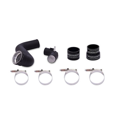 Mishimoto MMICP-F150-11CWBK Intercooler Pipe Kit Compatible With Ford F-150 3.5 EcoBoost 2011-2014 Wrinkle Black
