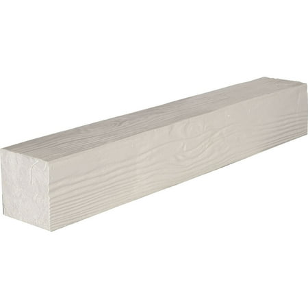 

6 H x 8 D x 48 W Sandblasted Faux Wood Fireplace Mantel Factory Prepped