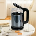 thumbnail image 6 of TINANA Glass Electric Kettles for Boiling Water: 2L/1500W Tea Kettle, Stainless Steel Hot Water Kettle with Fast Boiler, Auto Shut off, Boil-Dry Protection, BPA-Free Borosilicate Glass, 6 of 7