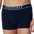 thumbnail image 4 of Schiesser Men's Shorts 6-Pack - Series "95/5", Logo Waistband, S-Xxl Dark Blue L (Large), 4 of 4
