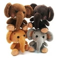 thumbnail image 1 of Mini Elephant Plush Stuffed Doll Pendant Keychain Key Chain Holder Bag Decor, 1 of 8