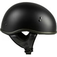 thumbnail image 2 of Highway 21 .357 Solid Half Helmet - Matte Black, 2 of 7