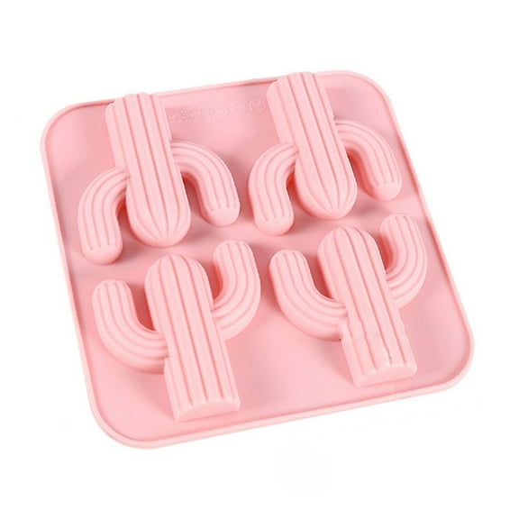 Cactus Ice Cube Tray Cacti Silicone Molds for DIY Chocolate Candy Gummy Gelatin Jello Jelly Baking Cake Soap Crayons Wax