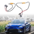 thumbnail image 1 of Turn Signal Bulb Harness Resistor Adapter, Stable Connection LED Light Decoder Excellent Conductivity 50W 6Ohm Easy Setup  for Daytime Running Light, 1 of 7