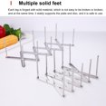 thumbnail image 5 of Cheers.US 18.9" Stainless Steel Wear-Resistant Pot Lid Rack, 5 of 7