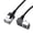 Upward bend to st-1m, variant on Flexible Ethernet Cable Cat6 RJ45 Cord 10 Gigabit Fast Speed Shielded Braided Networking Wire for PC Router Laptop Ethernet