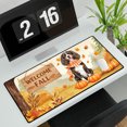 thumbnail image 3 of Welcome Fall Boykin Spaniel Cozy Autumn Field Pumpkins Golden Leaves Desk Mat Full Keyboard Mouse Pad Dog Lover Large Mousepad - 12013, 3 of 5