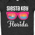 thumbnail image 4 of Inktastic Siesta Key Florida Beach Trip Girls Baby Bodysuit, 4 of 5