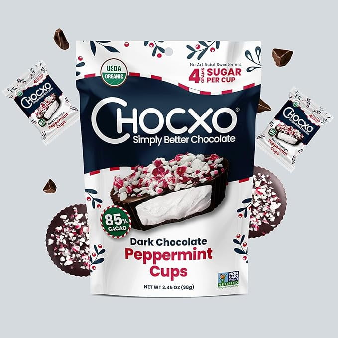 Chocxo Peppermint Cups | Non fixtures for grocery retail - Walmart