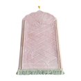 thumbnail image 3 of Portable Prayer Rug Floor Carpet 65Cmx110cm Blanket Area Rugs Foldable Prayer Pink, 3 of 8