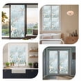 thumbnail image 7 of Teal Ocean Coastal Window Privacy Film, Summer Beach Nautical Coral Starfish Static Cling UV Sun Blocking Heat Control Window Tint, Non-Adhesive One Way Windows Privacy Cover 17.7''x78.7'', 7 of 7