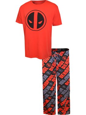 Deadpool Mens Pajamas Robes Walmart Com