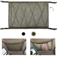 thumbnail image 1 of Filet de Rangement pour Plafond de Voiture, Filet de Cargaison Interne Universel pour Toit de Voiture - Mise à Niveau avec Cordon, 1 of 7