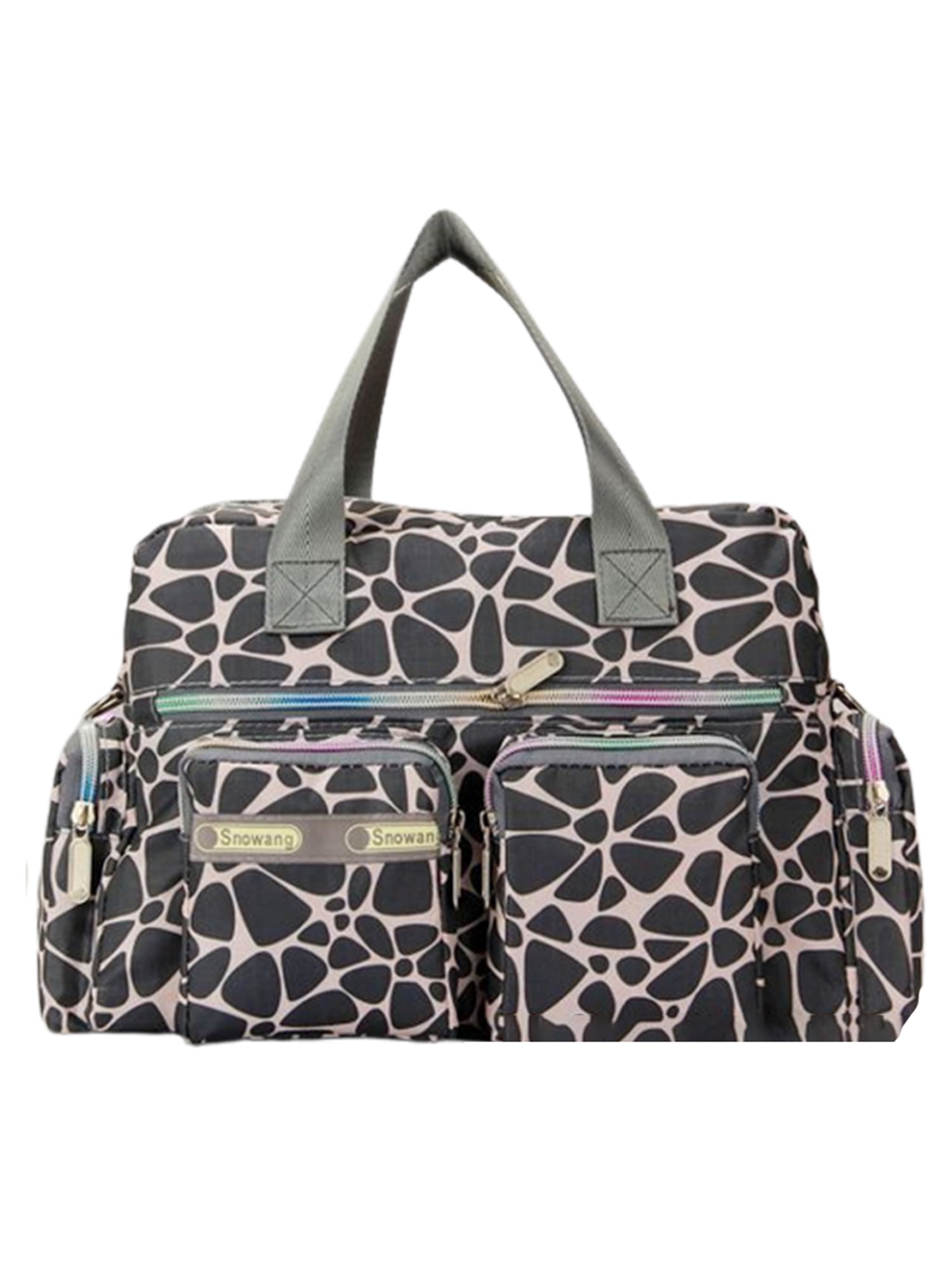 Niuer Ladies Shoulder Bags Multi Pockets Tote Bag Top Handle Nylon Handbag Large Capacity Women