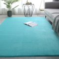 thumbnail image 4 of Alfombra grande verde de lujo para sala de estar, alfombra de juego para niños, alfombra antideslizante para decoración del hogar, alfombras suaves grises para dormitorio y mesita de noche, 4 of 4