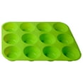 thumbnail image 2 of Sartén de silicona para hornear | Bandeja de molde de jabón para magdalenas antiadherente antiadherente de 12 cavidades | Grado alimenticio | Liberación fácil | Apto para lavavajillas y congelador, 2 of 3