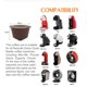thumbnail image 3 of 4 cápsulas de café reutilizables rellenables con cucharilla para Dolce Gusto, 3 of 5