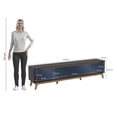 thumbnail image 4 of Mueble TV 85" Kappesberg 218cm con 3 Puertas Negro/Azul, 4 of 10