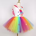 thumbnail image 6 of Sgkm Dress for Girls Rainbow Colorful Sweet Tutu Girls Dresses Birthday Chic Kids Clothes, 6 of 9
