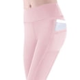 thumbnail image 6 of Sevevn Capri Leggings for Women High Waisted Capri Leggings with Pockets for Women Tummy Control Yoga Pants Women Pink S, 6 of 8
