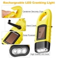 thumbnail image 4 of Linterna Mudder, manivela de emergencia con energía solar, x4, 4 of 6