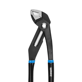 HART 8-inch Locking Groove Joint Pliers with Comfort Grip