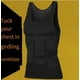 thumbnail image 3 of Camiseta sin mangas de compresión Shaperluv para hombre gris talla L, 3 of 6