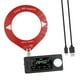 thumbnail image 3 of SI4732 Mini Radio Recargable Compacta Portátil Buena Recepción Pantalla de 1.9" con Rojo negro, 3 of 9