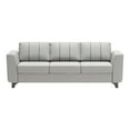 thumbnail image 4 of ZUO Kendall Modern Pine Wood Polyurethane and Polyester Sofa in Gray, 4 of 7
