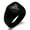 Black, variant on Stainless Steel Oriental Dark Dragon Engraved Square Flat Top Biker Style Polished Ring