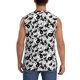 thumbnail image 4 of Balery Yin And Yang Camisetas sin mangas para hombre, absorbe la humedad y protege contra el mal olor.-X-Large, 4 of 7