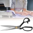 thumbnail image 4 of Professional Tailor Scissors Sewing Needlework Cutter Garment Fabric Cutting Steel Shears, 4 of 7