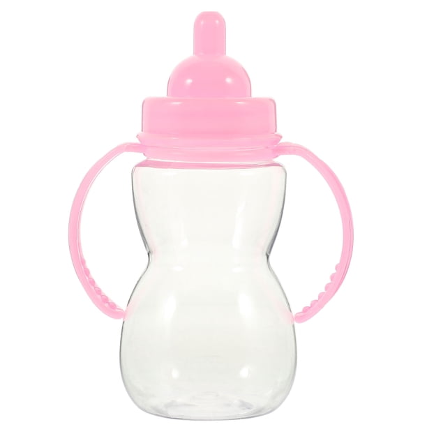 KAKOWELY 10 biberones pequeños, modelo de juguete de simulación, biberón de leche para muñeca, biberón pequeño.