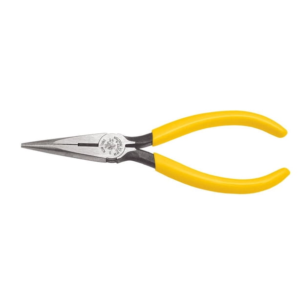Pinzas Klein Tools D203-6, cortador lateral de punta larga, 15 cm