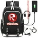 thumbnail image 3 of Mochilas escolares multifunción con carga USB para niños, niños y adolescentes, mochilas escolares de viaje para ordenador portátil, 3 of 4