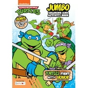 Teenage Mutant Ninja Turtles Jumbo Coloring Book, 64 Pages ISBN: 09781690256243