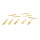thumbnail image 3 of 10Pcs Saxophone Eb Clarinet Reeds Strength 2 Robust Professional Sax Eb Clarinet Reed Set Wood Color Number 2, 3 of 4