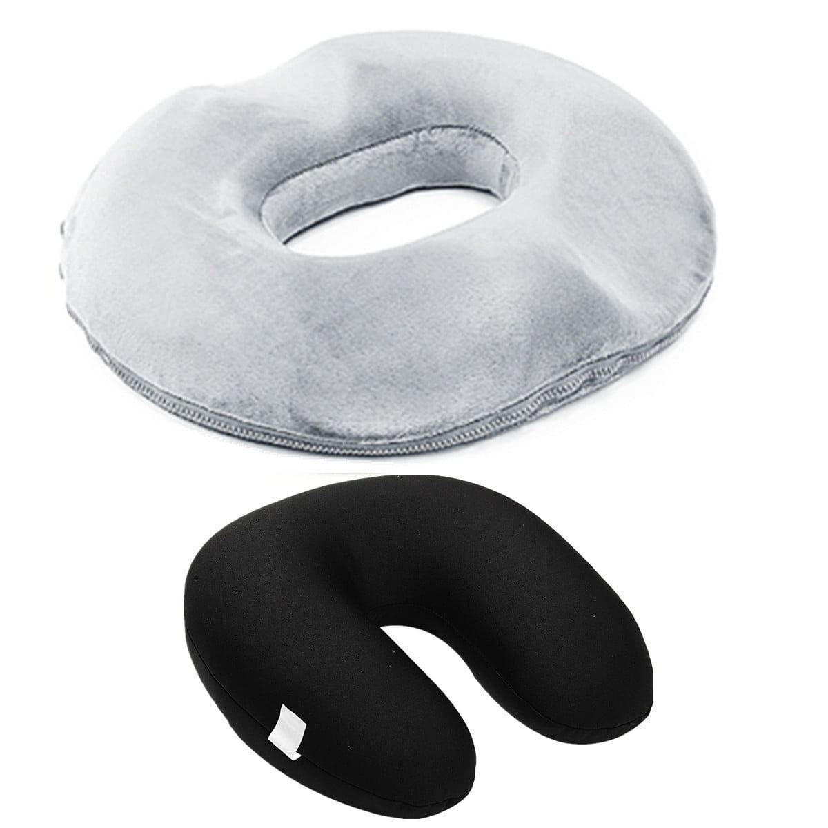Pressure Sores Coccyx & Hip Pain Post Natal AOOPOOMemory Foam Orthopaedic Donut Seating Cushion,Reduces Sciatica Relief Tailbone Surgery