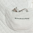 thumbnail image 3 of KITCHENAID Fitted Tilt-Head Ticking Stripe Stand Mixer Cover with Storage Pocket, Quilted 100% Cotton, Charcoal Grey, 14.4"x18"x10", 3 of 10