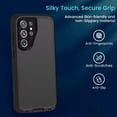 thumbnail image 3 of Entronix Heavy Duty Case for Galaxy S26 Ultra, Shockproof Dustproof Triple Layer Protective Cover, Black, 3 of 6
