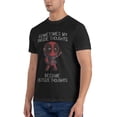 thumbnail image 4 of Deadpool T-Shirt Col Rond Manches Courtes Mode Athlétique T-Shirt Cadeau pour Hommes Femmes 3X-Grand, 4 of 5