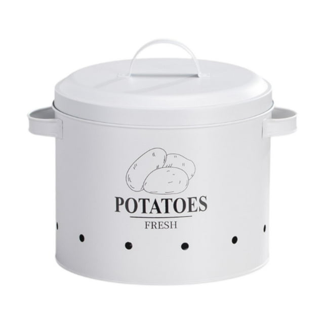 Recipiente de cocina con tapa hermética, bote vintage para guardar verduras frescas. L