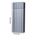 thumbnail image 2 of Caja M.2 NVMe Ehuebsd A USB A SSD 10Gbps M/M+B clave sin herramientas, 2 of 9