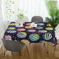 thumbnail image 3 of Yayeee Tablecloths 60" x 120" Rectangle Wrinkle Resistant Party Table Cover, Colorful Candies, 3 of 8