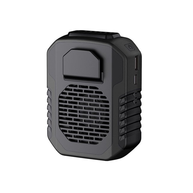 Mini ventilador montado en la cintura Banco de energía portátil para exteriores Ventilador multifunción Mini ventilador silencioso Wmkox1288yii hfskjfh1281