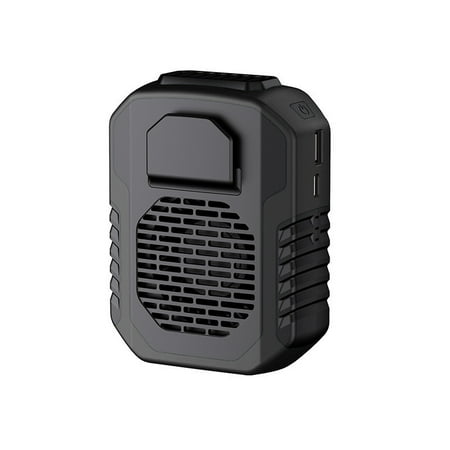

Christmas Clearance Waist-mounted Fan Outdoor Portable Power Bank Multi-function Fan Silent Fan