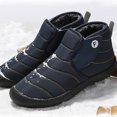 thumbnail image 4 of OAVQHLG3B Men And Women Couples Comfortable Flat Heel Casual Warm And Velvet Outdoor Snow Boots, 4 of 6