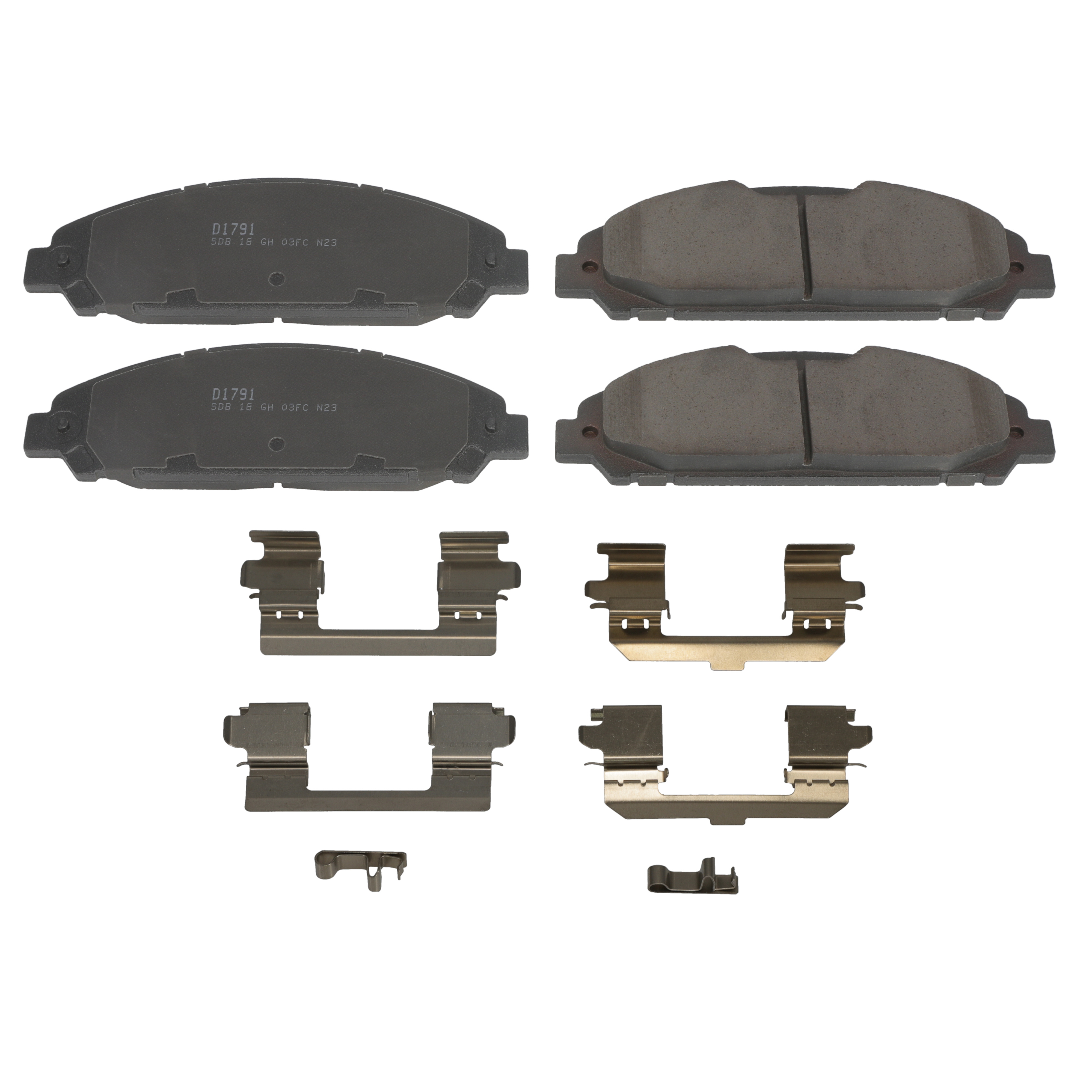 Winstop Brake Pad Set, Front WS.1791.0.C, Ford Mustang 2019-2015