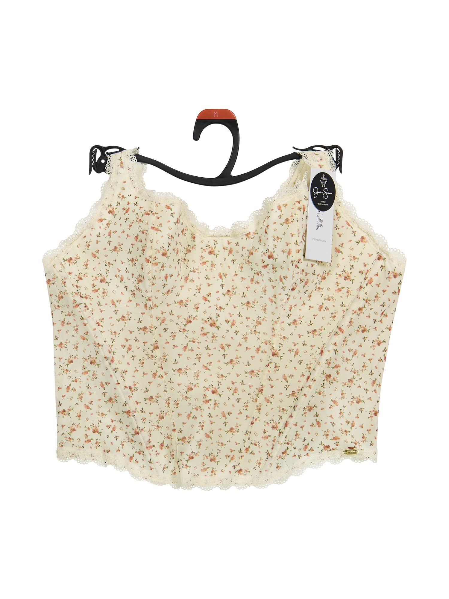 Jessica Simpson Women's Mesh Lace Bustier, Size S-XXXL